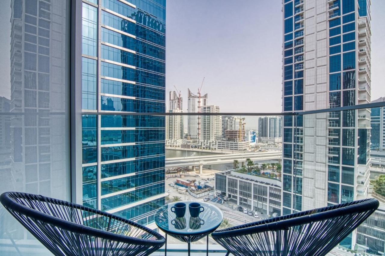 Luxury Studios With Burj Khalifa Or Canal View In Downtown - Marquise Square Tower Dubai Exterior photo